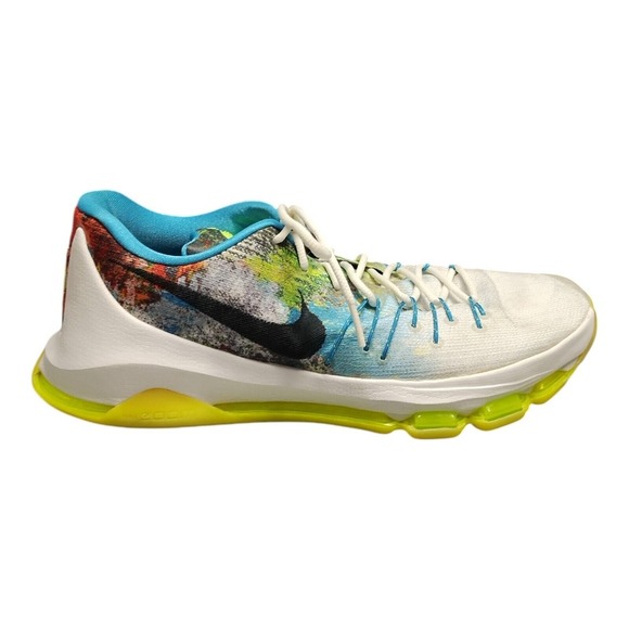 Nike KD 8 'N7' Sneaker Shoes Mens Size 11.5 Multi‎ Round Toe Lace Up 811363-123